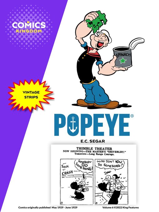 Title details for Popeye by Hearst Holdings Inc., King Features Syndicate Division - Available